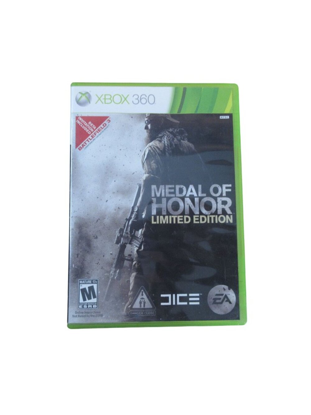 Medal of Honor -- Limited Edition (Xbox 360, 2010)  - No Manual